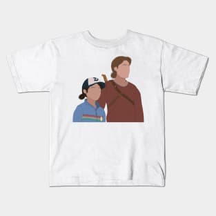 The Walking Dead Game Season 2 Clementine and Luke Fan Art Kids T-Shirt